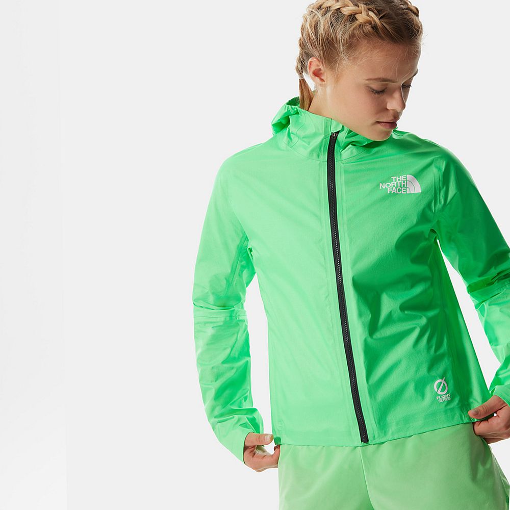 The North Face Lightweight Jackets Womens Australia - The North Face Lightriser Futurelight™ Green R